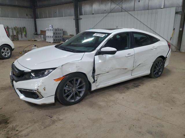 19XFC1F37LE007046 - 2020 HONDA CIVIC EX WHITE photo 1