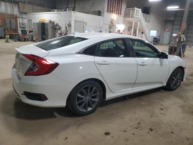 19XFC1F37LE007046 - 2020 HONDA CIVIC EX WHITE photo 3