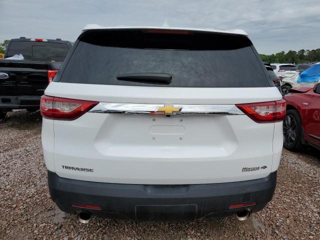 1GNERFKW7KJ303670 - 2019 CHEVROLET TRAVERSE LS WHITE photo 6