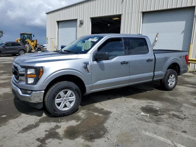 1FTFW1E52PKD87040 - 2023 FORD F150 SUPERCREW SILVER photo 1