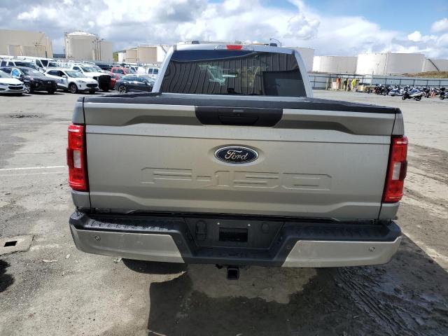 1FTFW1E52PKD87040 - 2023 FORD F150 SUPERCREW SILVER photo 6