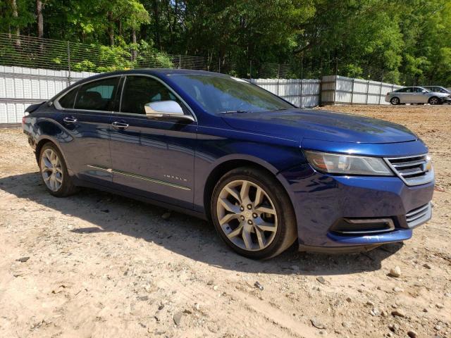 1G1145SL0EU141267 - 2014 CHEVROLET IMPALA LTZ BLUE photo 4