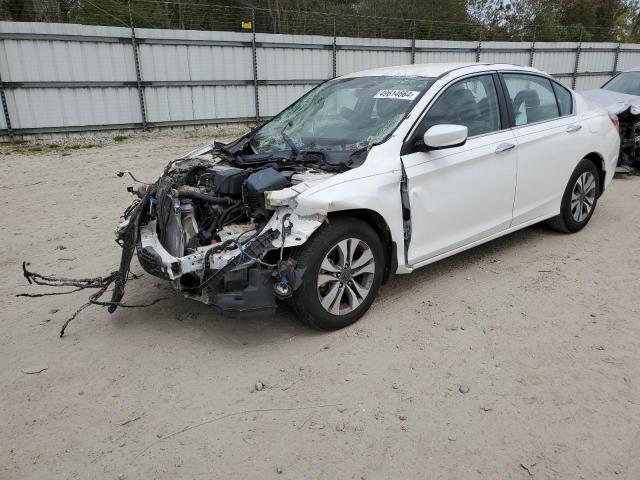 1HGCR2F3XEA086193 - 2014 HONDA ACCORD LX WHITE photo 1