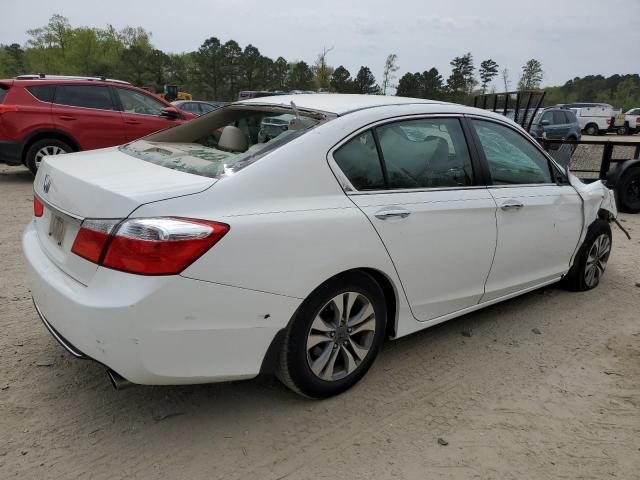 1HGCR2F3XEA086193 - 2014 HONDA ACCORD LX WHITE photo 3