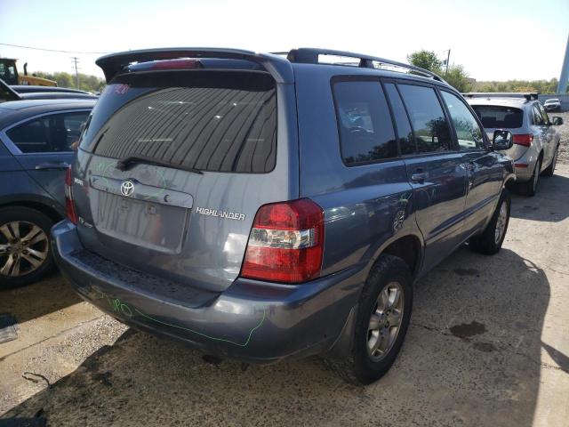 JTEEP21A770226059 - 2007 TOYOTA HIGHLANDER SPORT BLUE photo 3