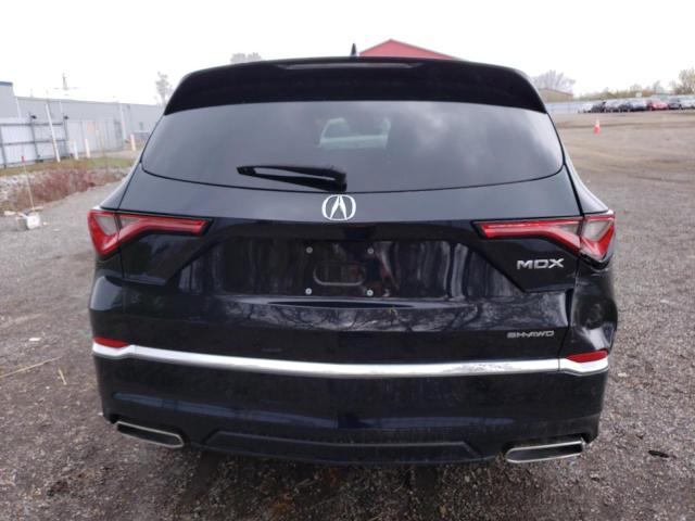 5J8YE1H41NL803652 - 2022 ACURA MDX TECHNOLOGY BLACK photo 6