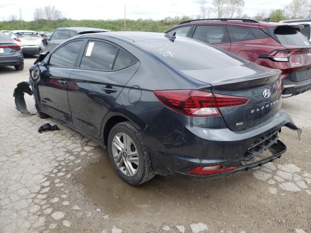 5NPD84LF2LH563396 - 2020 HYUNDAI ELANTRA SEL GRAY photo 2