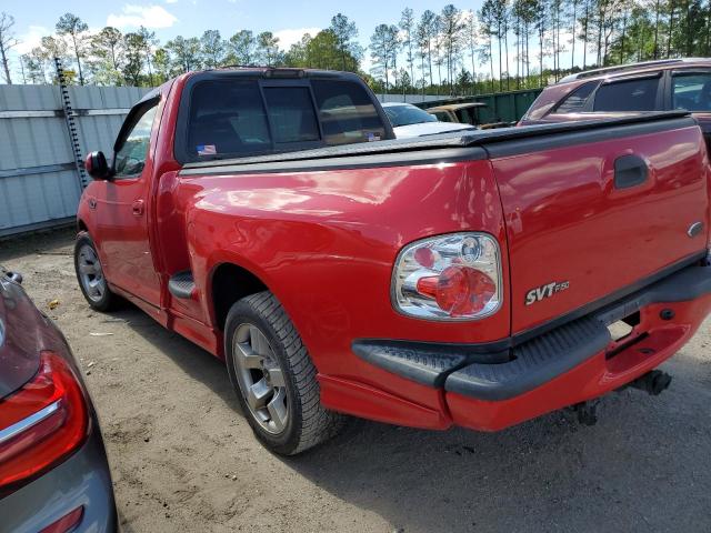 2FTZF07371CA57120 - 2001 FORD F150 SVT LIGHTNING RED photo 2