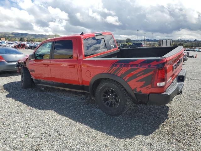 1C6RR7YT5JS227721 - 2018 RAM 1500 REBEL RED photo 2