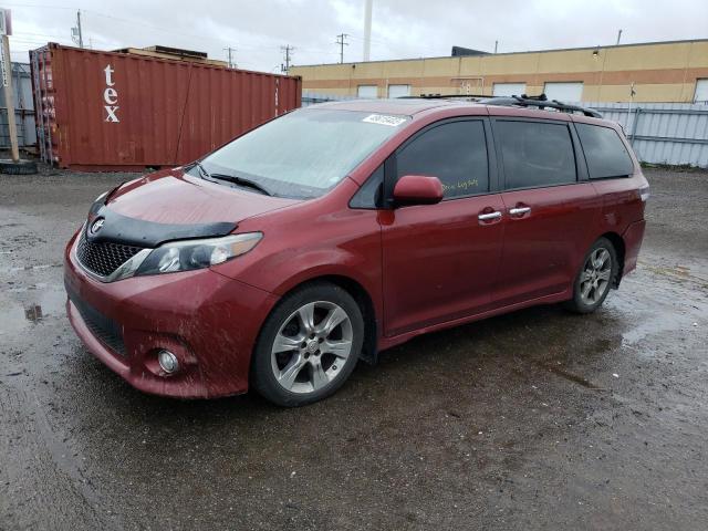 5TDXK3DCXDS318547 - 2013 TOYOTA SIENNA SPORT MAROON photo 1