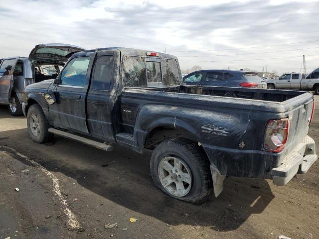 1FTZR45E92PA91188 - 2002 FORD RANGER SUPER CAB BLACK photo 2