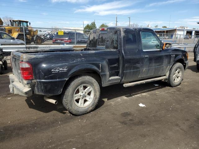 1FTZR45E92PA91188 - 2002 FORD RANGER SUPER CAB BLACK photo 3