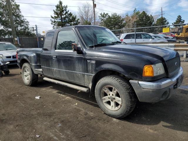 1FTZR45E92PA91188 - 2002 FORD RANGER SUPER CAB BLACK photo 4