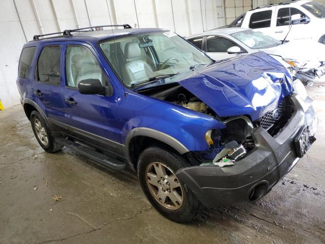 1FMYU03135KB16618 - 2005 FORD ESCAPE XLT BLUE photo 4