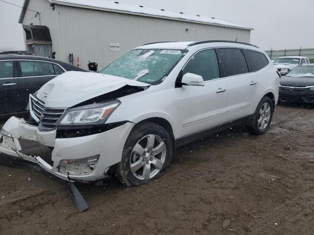 1GNKVJKD4GJ340957 - 2016 CHEVROLET TRAVERSE LTZ WHITE photo 1