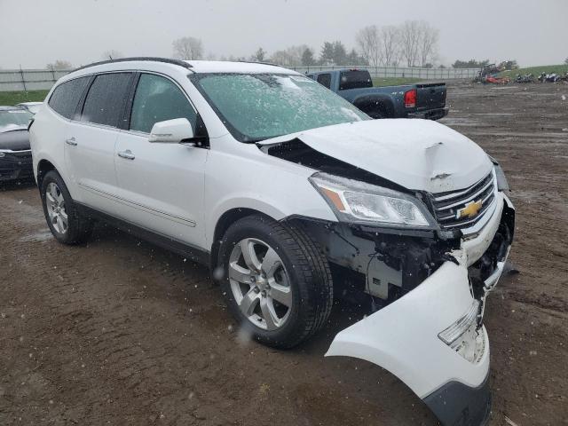 1GNKVJKD4GJ340957 - 2016 CHEVROLET TRAVERSE LTZ WHITE photo 4