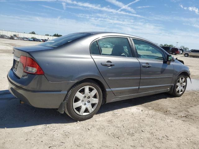 2HGFA16529H335013 - 2009 HONDA CIVIC LX GRAY photo 3