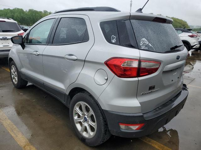 MAJ3P1TE5JC194813 - 2018 FORD ECOSPORT SE SILVER photo 2