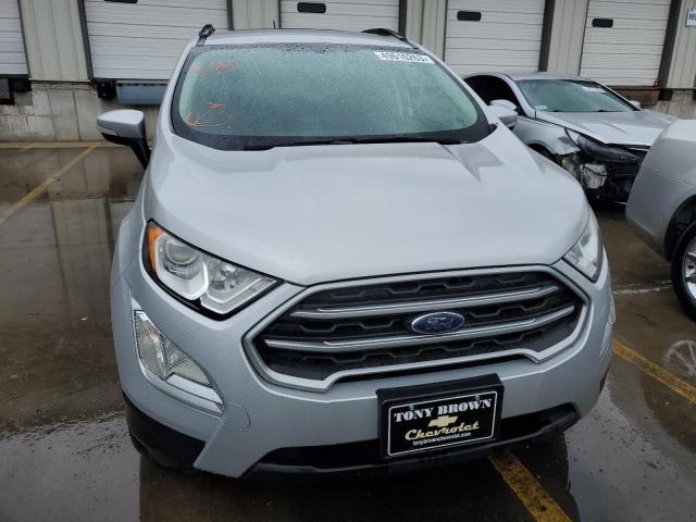 MAJ3P1TE5JC194813 - 2018 FORD ECOSPORT SE SILVER photo 5