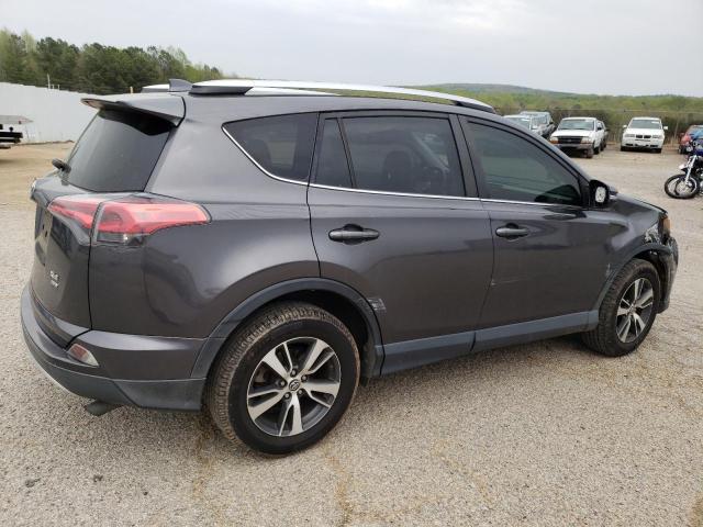 JTMRFREV4GJ090983 - 2016 TOYOTA RAV4 XLE GRAY photo 3