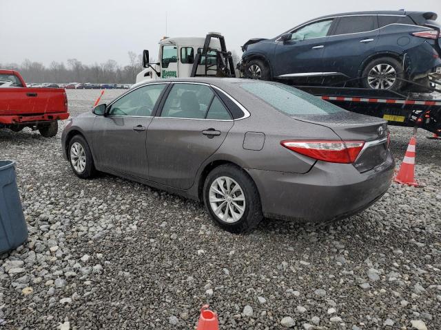 4T4BF1FK9FR449329 - 2015 TOYOTA CAMRY LE GRAY photo 2