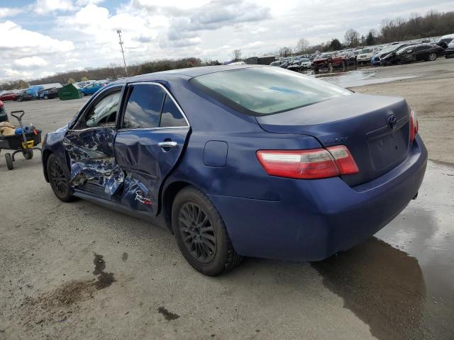 4T1BE46K87U097389 - 2007 TOYOTA CAMRY CE BLUE photo 2