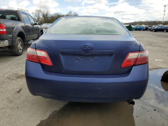 4T1BE46K87U097389 - 2007 TOYOTA CAMRY CE BLUE photo 6