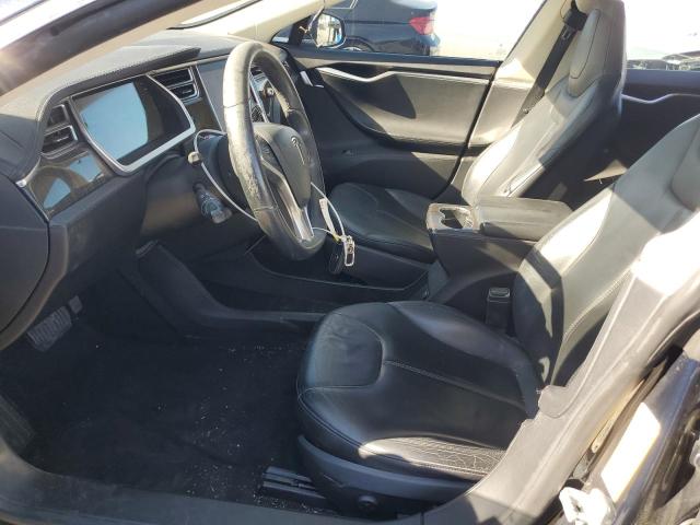 5YJSA1CN9DFP15739 - 2013 TESLA MODEL S BLACK photo 7