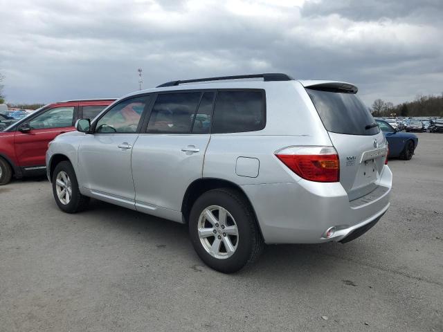 JTEDS41A882021684 - 2008 TOYOTA HIGHLANDER SILVER photo 2