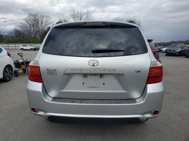 JTEDS41A882021684 - 2008 TOYOTA HIGHLANDER SILVER photo 6