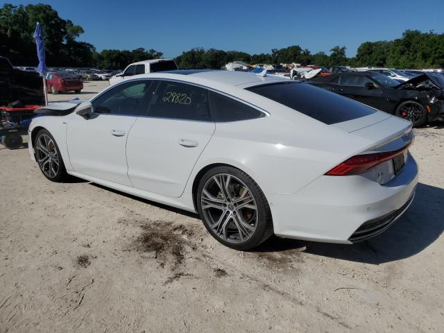 WAUV2AF22KN020218 - 2019 AUDI A7 PRESTIGE S-LINE WHITE photo 2