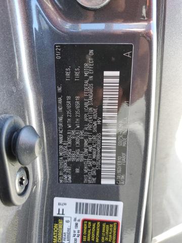 5TDGZRBH4MS088565 - 2021 TOYOTA HIGHLANDER XLE GRAY photo 13