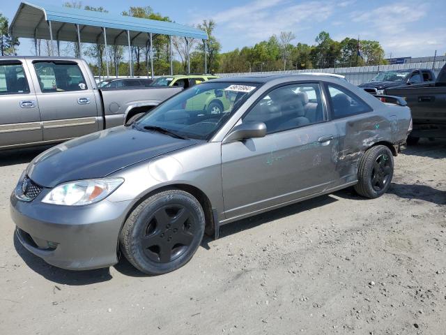 1HGEM21984L021641 - 2004 HONDA CIVIC EX GRAY photo 1