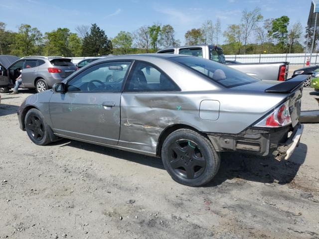 1HGEM21984L021641 - 2004 HONDA CIVIC EX GRAY photo 2