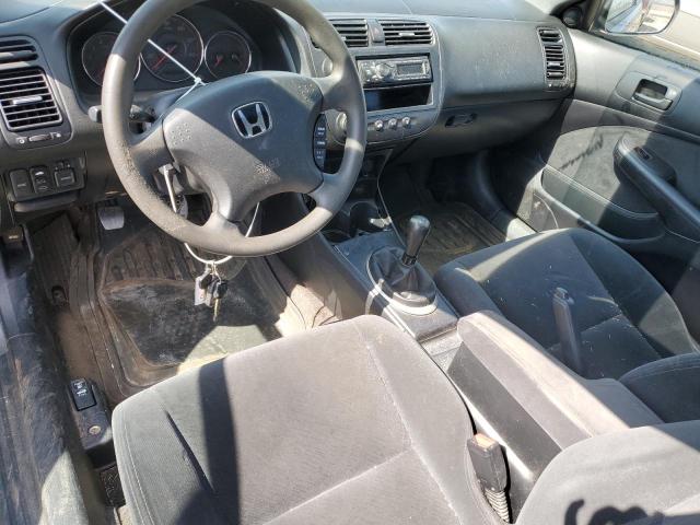 1HGEM21984L021641 - 2004 HONDA CIVIC EX GRAY photo 8