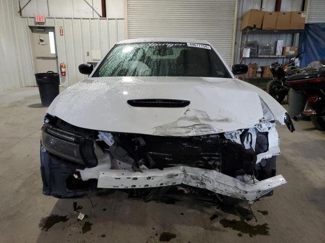2C3CDXMG2NH146750 - 2022 DODGE CHARGER GT WHITE photo 5