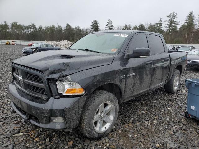 1D7RV1CT2AS239372 - 2010 DODGE RAM 1500 BLACK photo 1