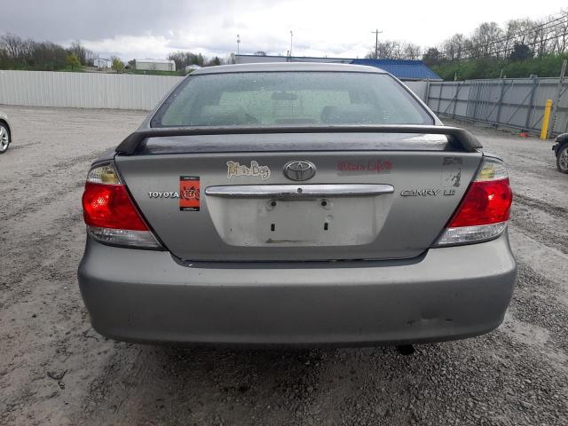 4T1BE32K65U985281 - 2005 TOYOTA CAMRY LE GRAY photo 6