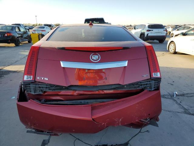 1G6DC1E38E0101072 - 2014 CADILLAC CTS PERFORMANCE COLLECTION Kırmızı fotoğraf 6