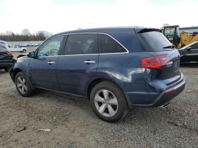 2HNYD2H25CH545436 - 2012 ACURA MDX BLUE photo 2