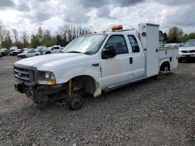 1FDSX35L03ED70988 - 2003 FORD F350 SRW SUPER DUTY WHITE photo 1