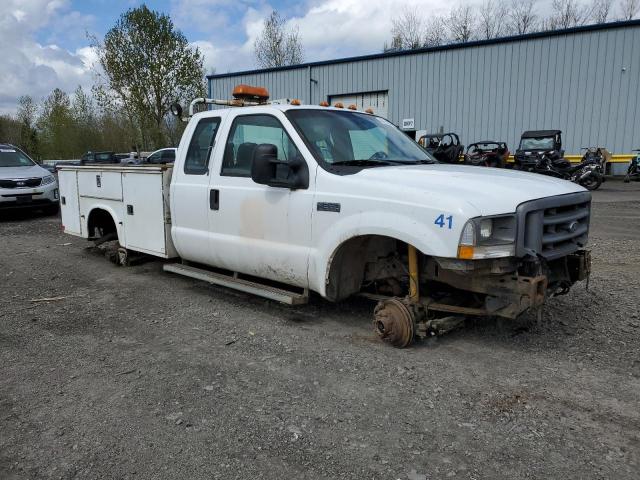 1FDSX35L03ED70988 - 2003 FORD F350 SRW SUPER DUTY WHITE photo 4