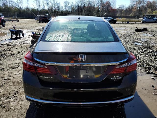 1HGCR3F93GA028312 - 2016 HONDA ACCORD TOURING BROWN photo 6