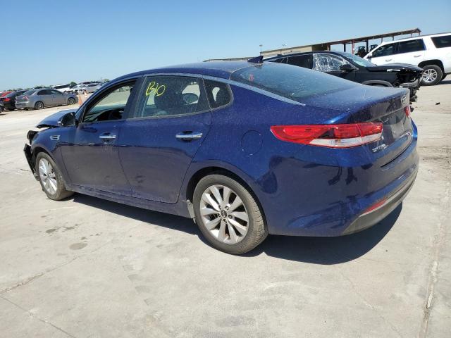 5XXGT4L39JG268046 - 2018 KIA OPTIMA LX BLUE photo 2