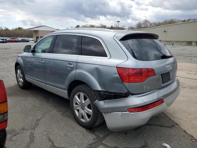 WA1AV74L37D103364 - 2007 AUDI Q7 4.2 QUATTRO GRAY photo 2