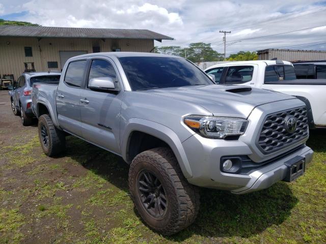 3TMCZ5AN6LM337879 - 2020 TOYOTA TACOMA DOUBLE CAB SILVER photo 4