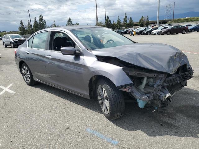 1HGCR2F38FA144836 - 2015 HONDA ACCORD LX GRAY photo 4