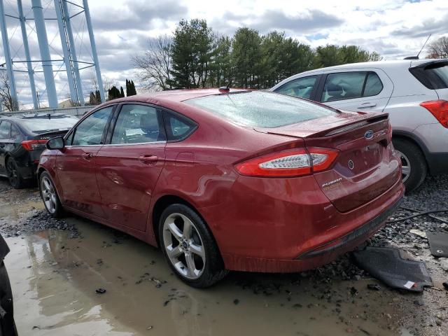 3FA6P0HR9DR271773 - 2013 FORD FUSION SE RED photo 2