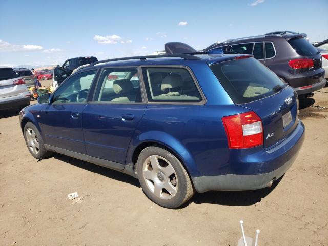 WAUVC68E64A024445 - 2004 AUDI A4 1.8T AVANT QUATTRO BLUE photo 2