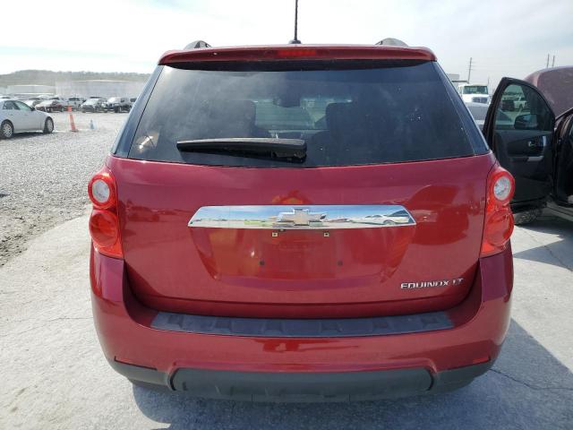 2GNALBEK4F6314579 - 2015 CHEVROLET EQUINOX LT RED photo 6